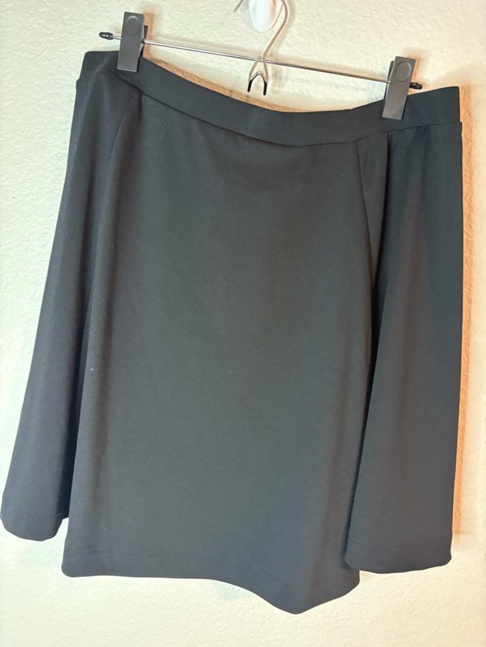 Classic Black A-Line Women's Skirt